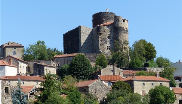 Chateau de Murol in the Puy de Dome