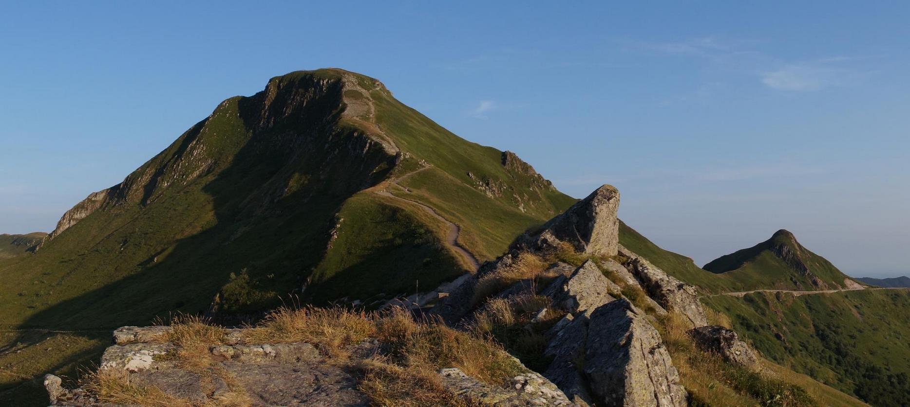 The Monts du Cantal - climb to Puy Mary