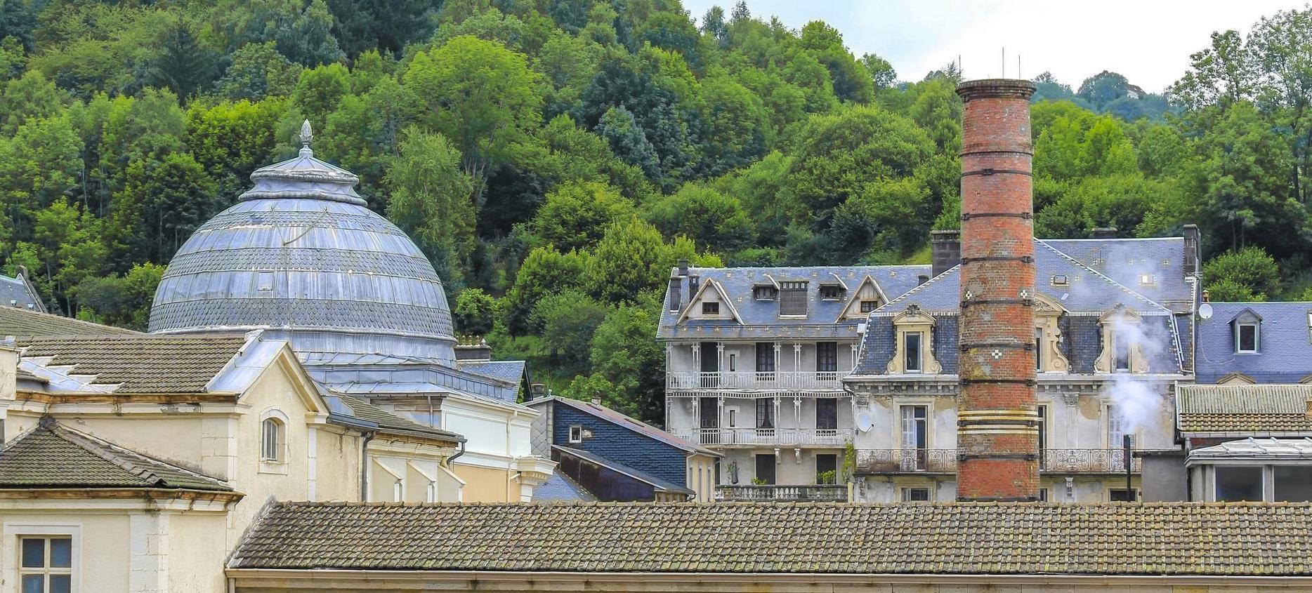 La Bourboule spa resort in the heart of Sancy