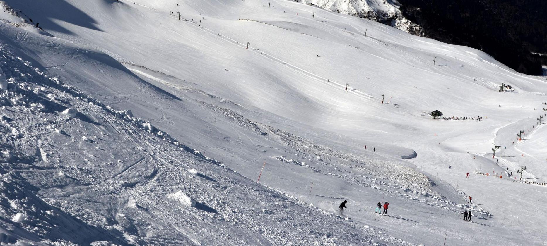 Du sancy ski slope, Mont Dore resort