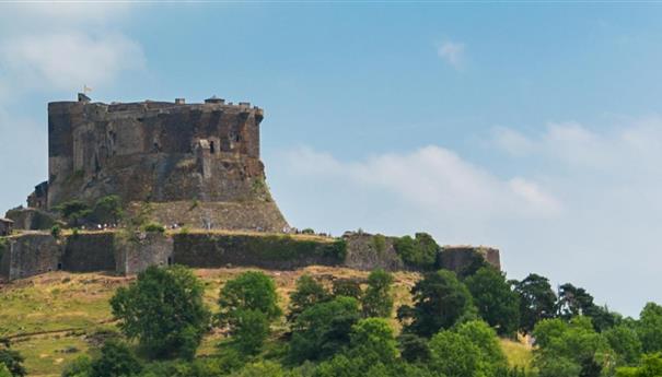 Chateau de Murol in Murol in the Puy de Dôme