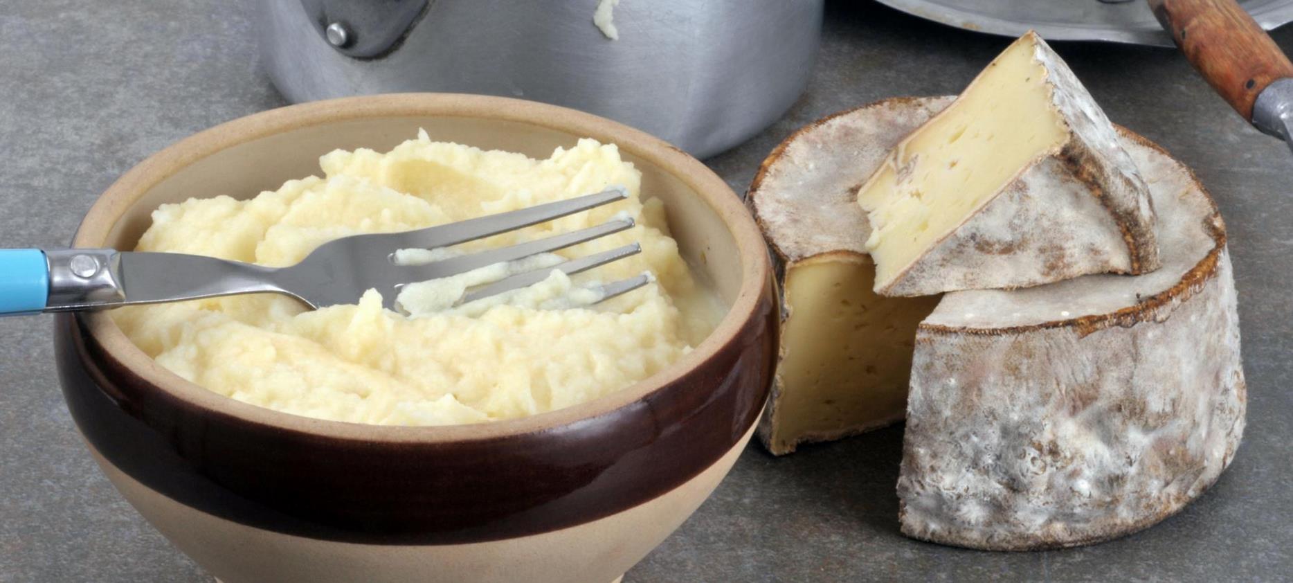 The Truffade dish made from Potato and cheese