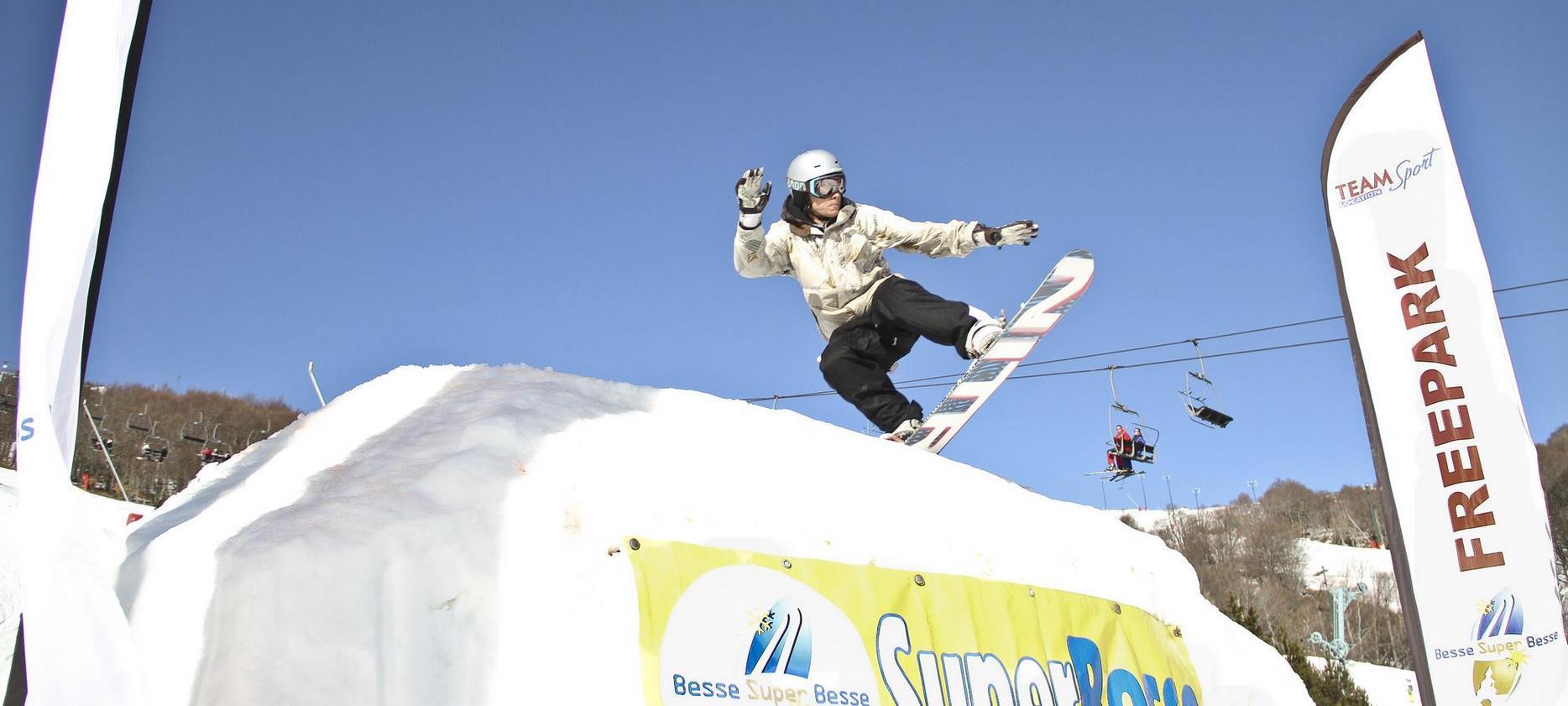 Super Besse - Snowboard competition in Super Besse