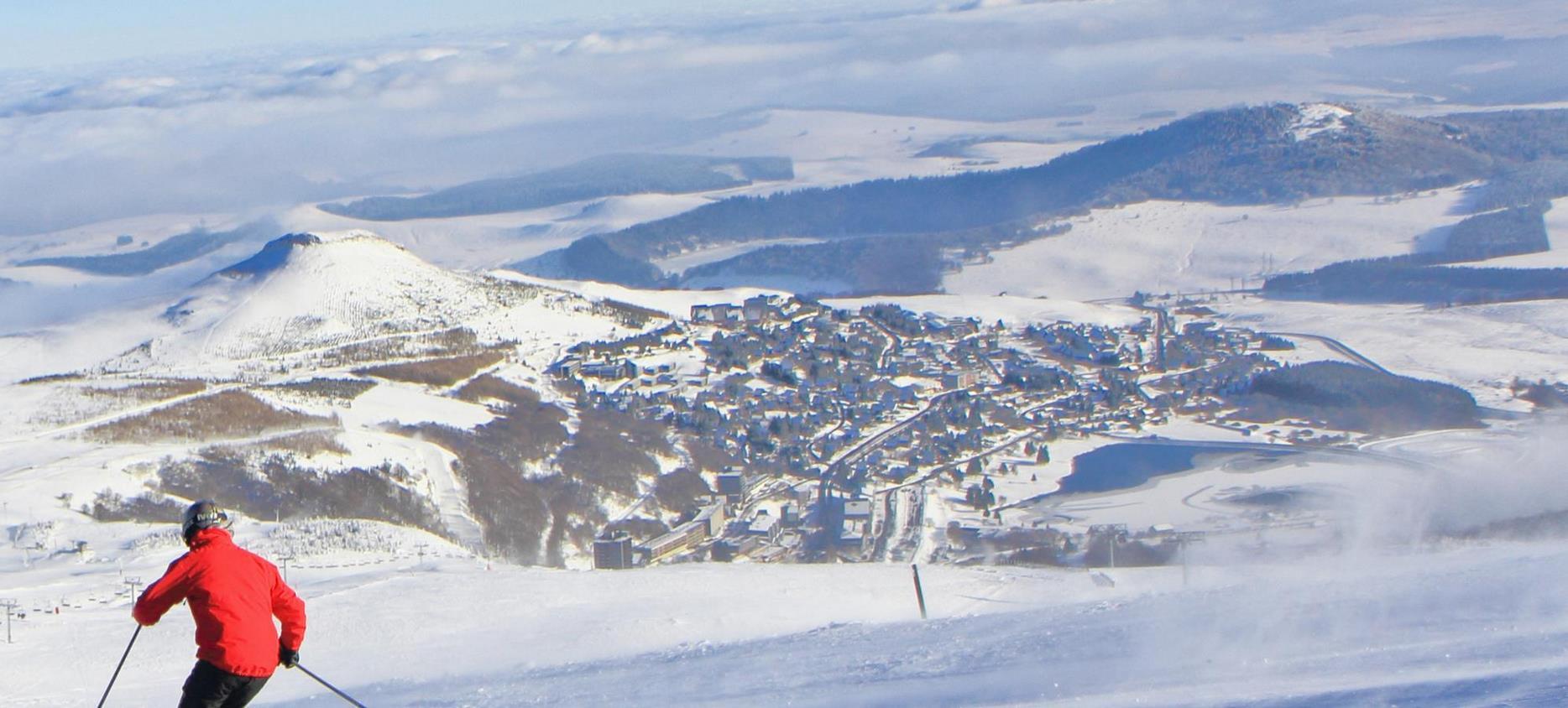 Super Besse - The resort under the snow and the winter sun
