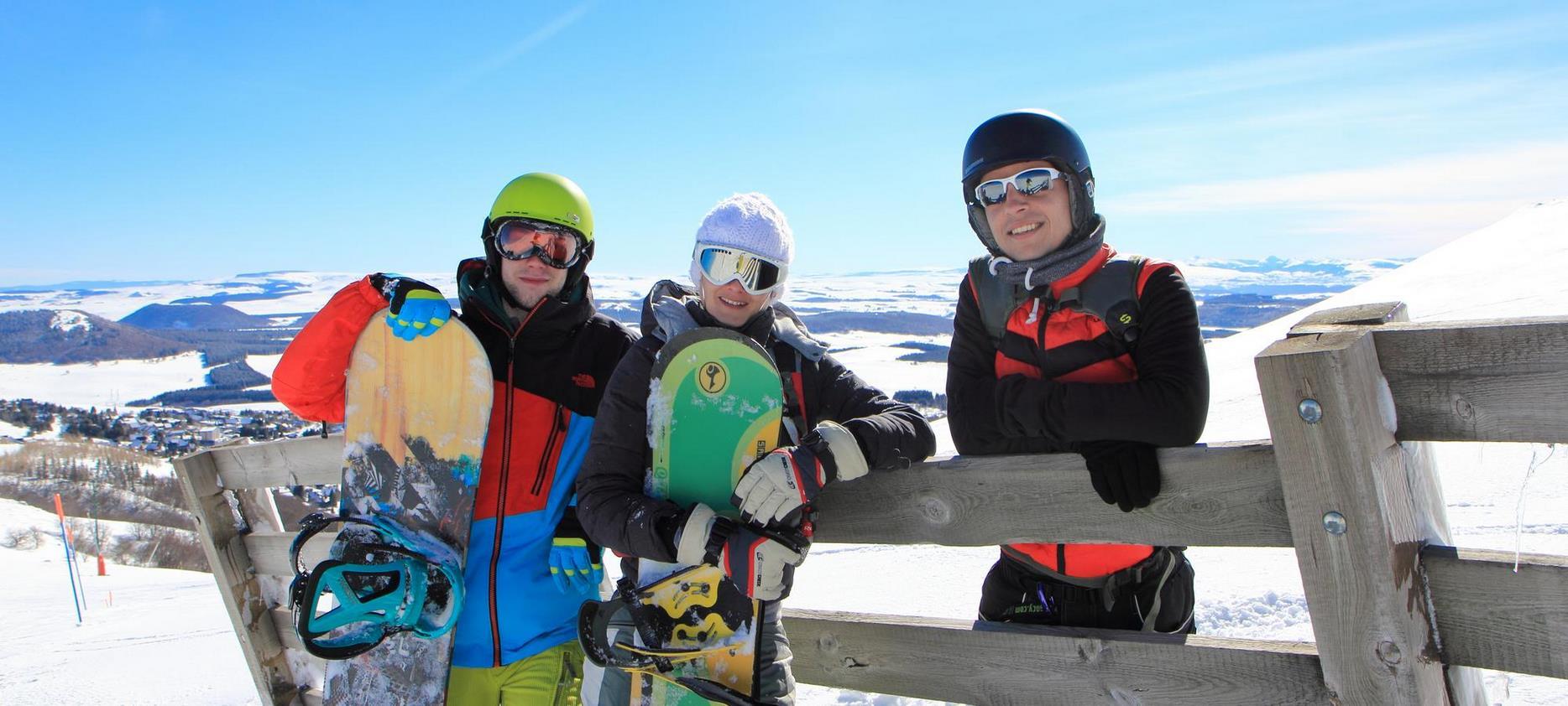 Super Besse - family skiing in Super Besse