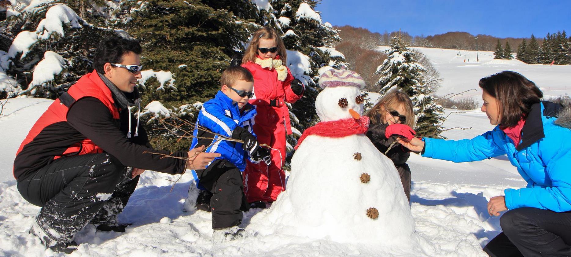 Super Besse - Snowman at Mont Dore
