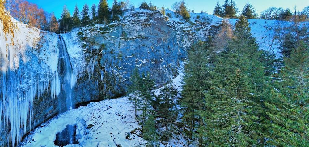 The Great Waterfall at Mont Dore