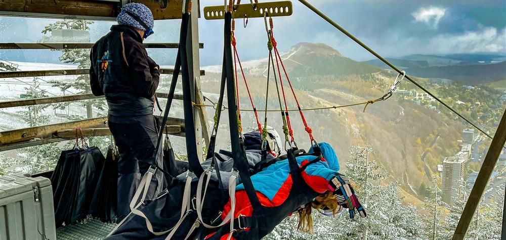 Discover the Super Besse Tyrolean, duo descent to Lac des Hermines