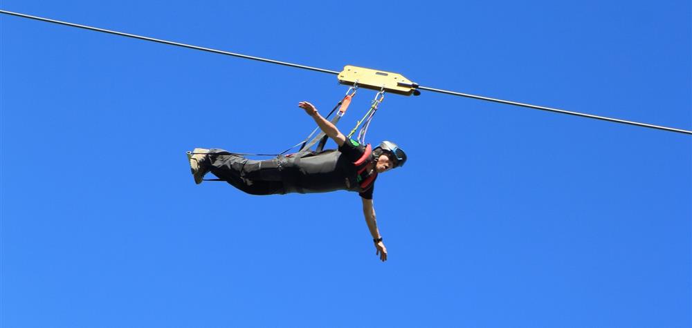 Longest zip line in Europe, discover the Super Besse zip line