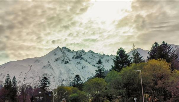 First snowfall on the Puy de Sancy November 2022