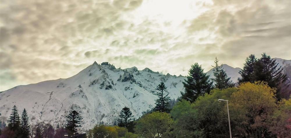 First snowfall on the Puy de Sancy November 2022