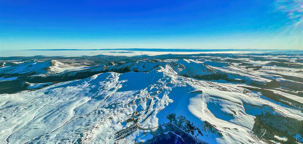 The Monts Dore in the heart of the Massif Central