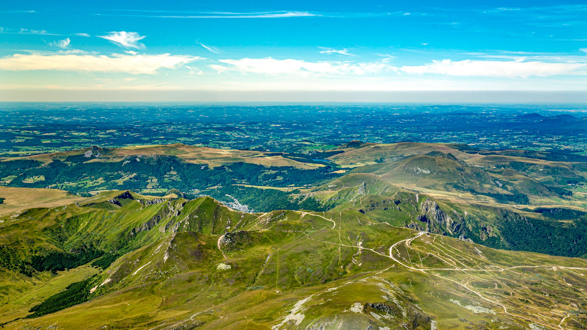 Monts Dores, Puy Ferrand, Puy de la Perdrix, Puy de Sancy and Mont Dore