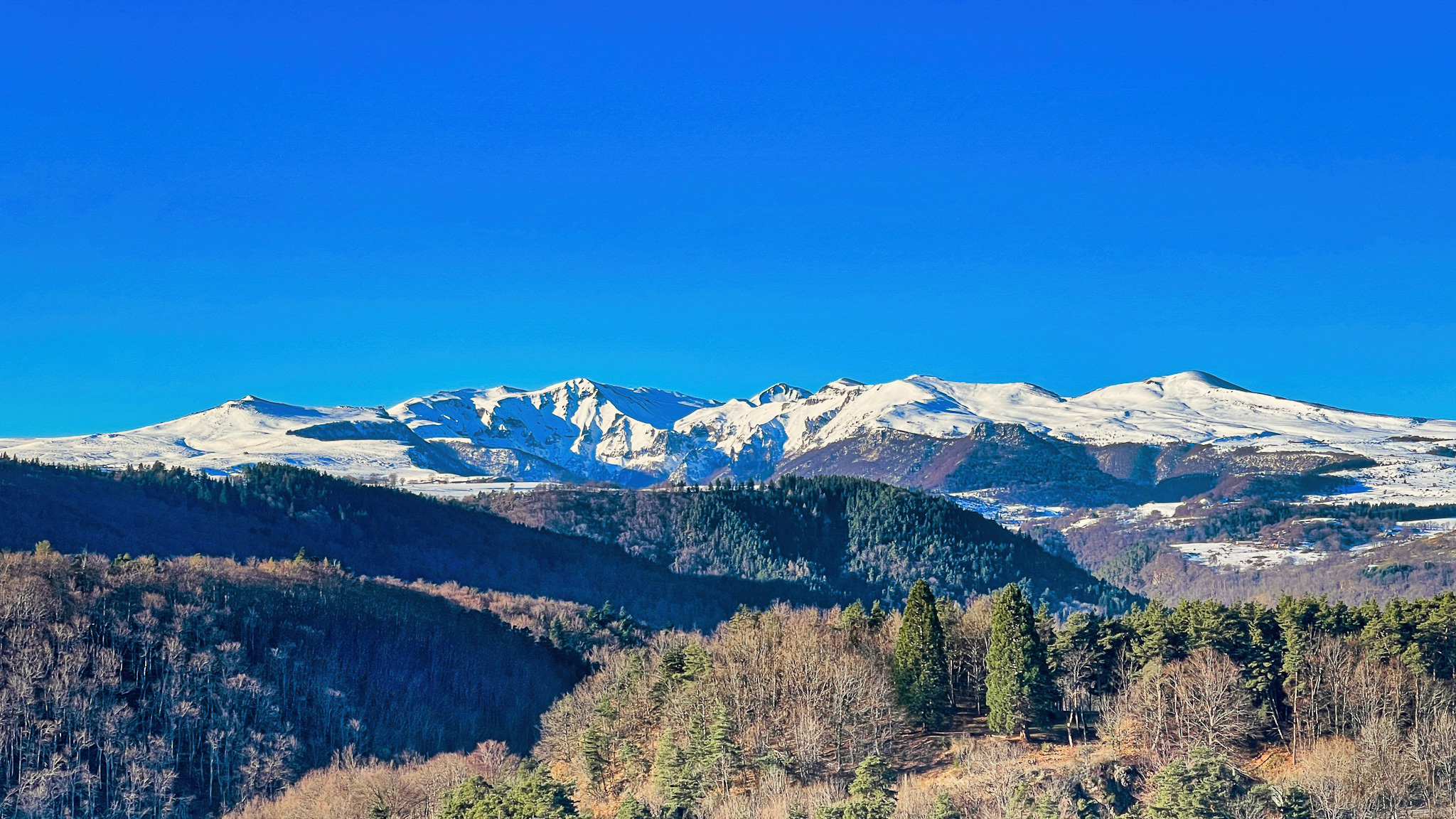 The Auvergne Forest and the Massif du Sancy