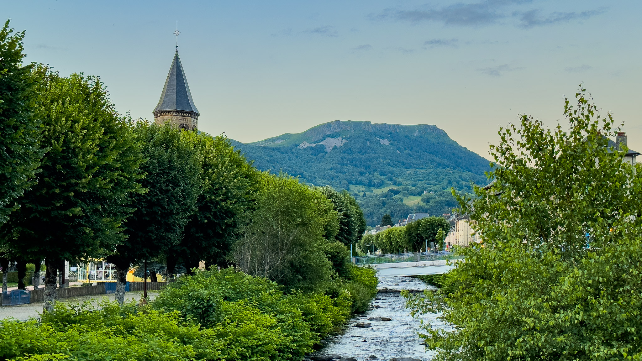 The Dordogne Valley at La Bourboule