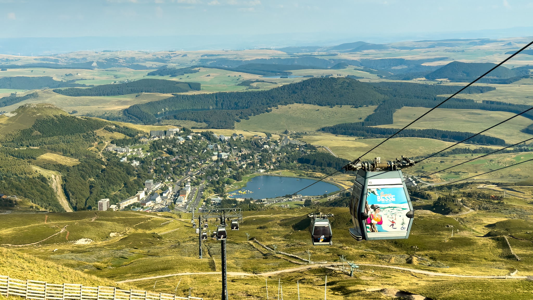 Perdrix cable car to Super Besse