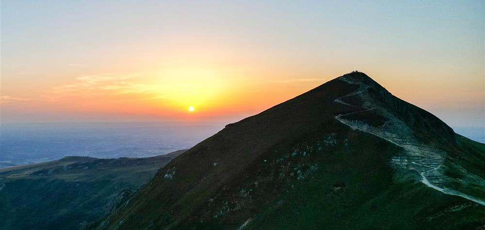 Sunset at Puy de Sancy