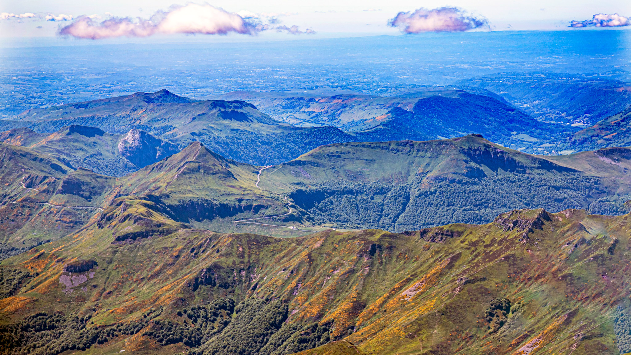 The Cantal Volcanoes