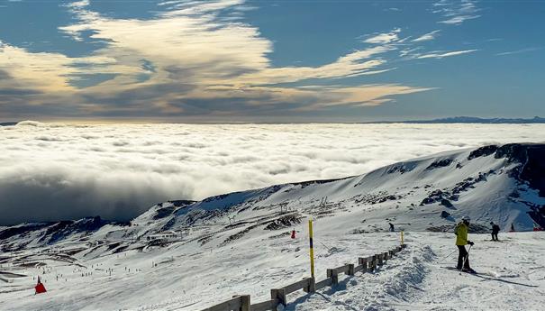Sea of ​​Clouds between the Monts du Cantal and the Monts Dore