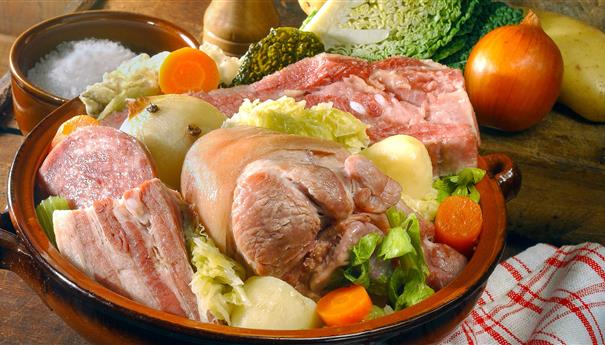 La Potée Auvergnate, a dish from the Sancy mountains