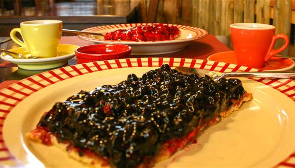 Sancy Blueberry Tart